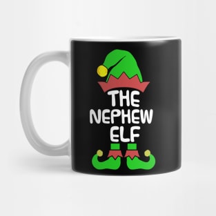 Nephew Elf Matching Family Group Christmas Party Pajama Mug